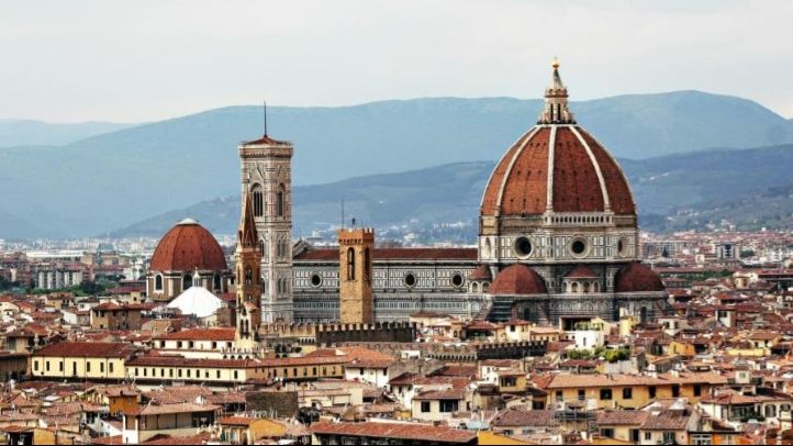 De hoofdsteden van Italie: Turijn, Florence en Rome