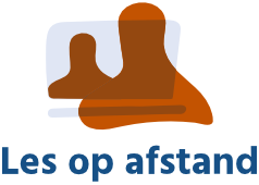 Les op afstand logo