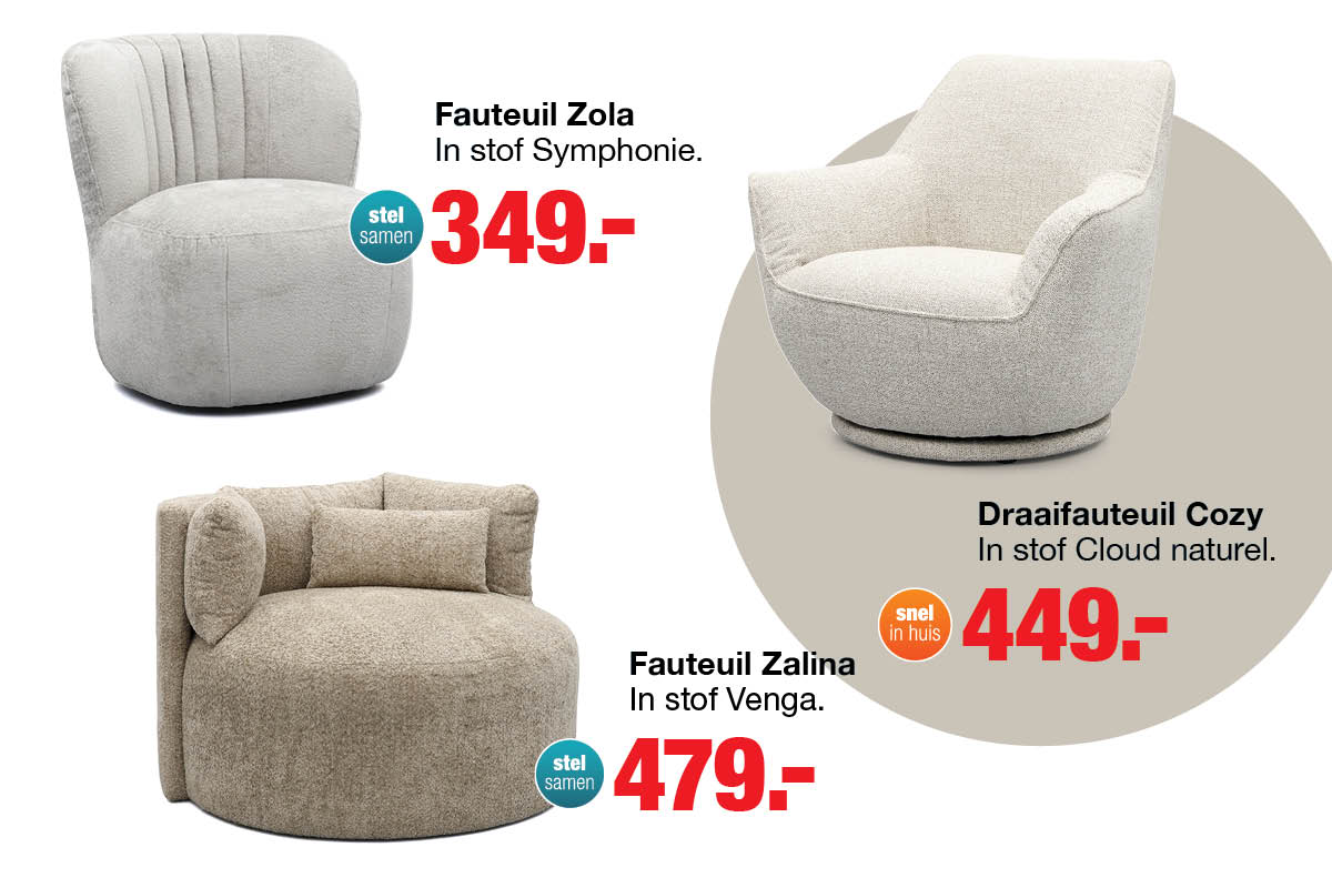 Fauteuils BHS