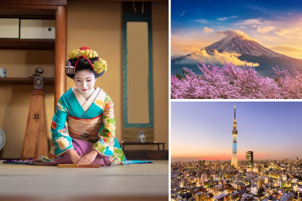 natuur en cultuur in Japan