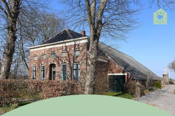 een boerderij in Groningen