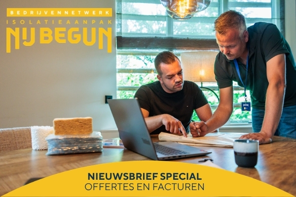 Man isoleert woning van buitenaf