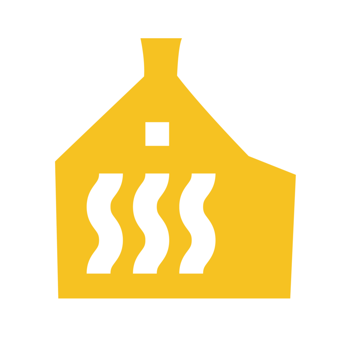 icoon van een huis