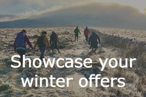 Winter walkers in the National Park