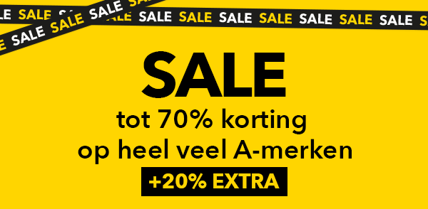 Bekijk alle A-merken in de sale!