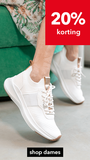 20% korting op damessneakers