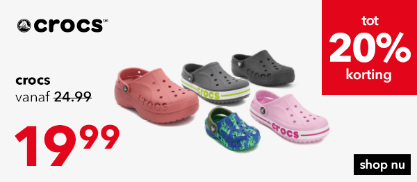 Crocs voor onder 20 euro shop je hier!
