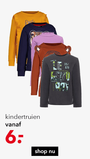 Kindertruien al vanaf 6 euro!