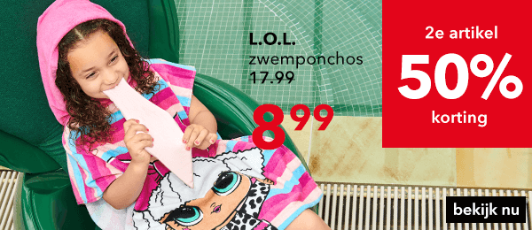 Zwemponcho's met korting!