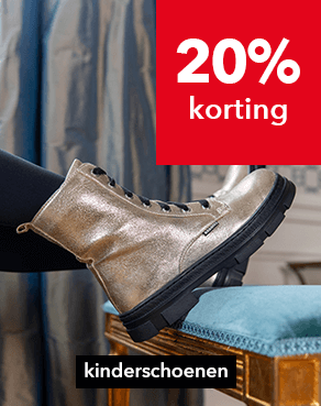 Shop kinderschoenen met 20% korting!