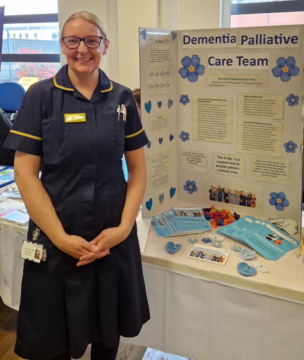 Deanna Pereira-Wrafter from our Dementia Palliative Care team