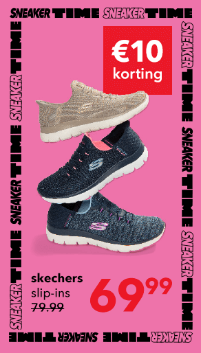 Skechers slip ins met korting!