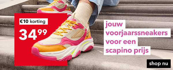 Shop alle voorjaarsdeals bij scapino!