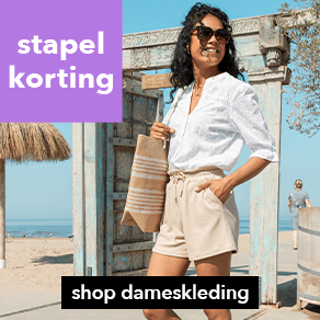 Tot 30% stapelkorting op dameskleding!
