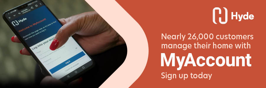 Join the 25,000+ Hyde customers who use MyAccount
