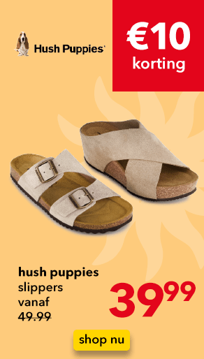 Shop Hush Puppies slippers met korting!