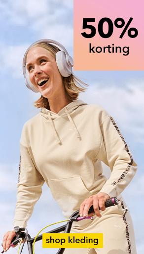 Shop alles kleding in de actie met 50% korting!