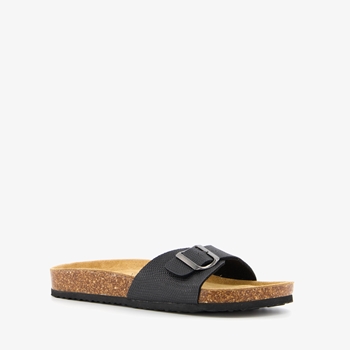 Dames bio slippers met croco print