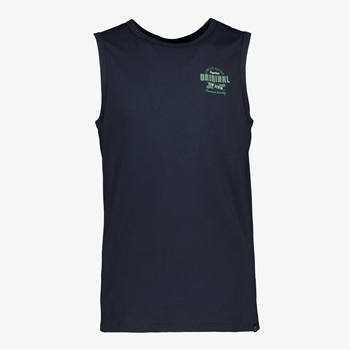 Unsigned heren singlet met backprint