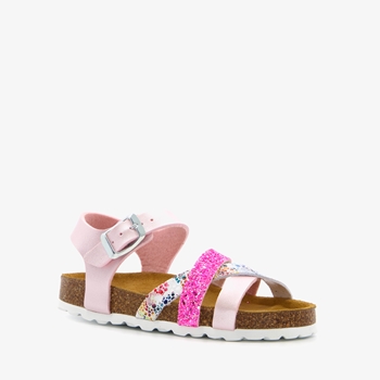 Hush Puppies meisjes sandalen roze glitters