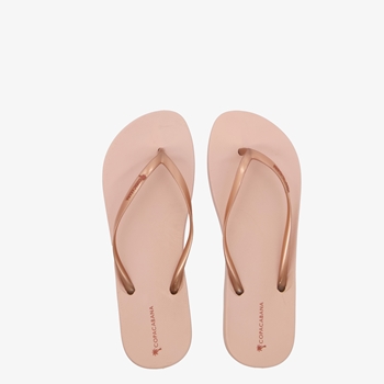 Copacabana dames teenslippers roze