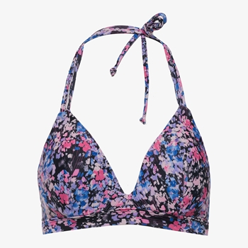 Osaga dames halter bikinitop bloemenprint