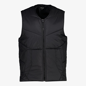Unsigned heren bodywarmer zwart