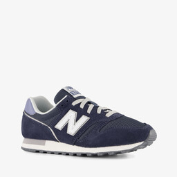 New Balance 373 su&egrave;de dames sneakers blauw