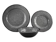 Obelink Stone Grey serviesset - 12-delig