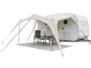 Obelink Outdoor Sunroof TC 375 cm caravanluifel
