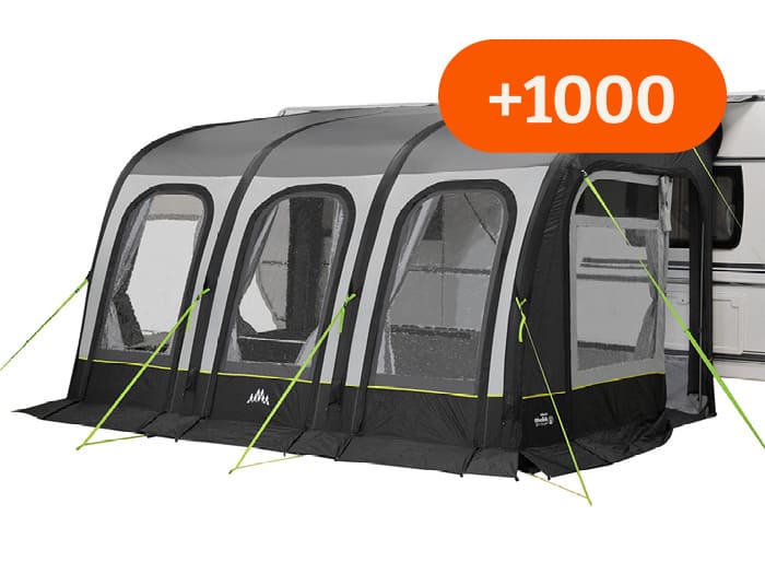 Obelink Ambassador 380 Easy Air Connected caravan en camper voortent