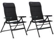 Travellife Festo L set van 2 standenstoelen - Graphite Black
