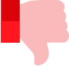 thumbs down