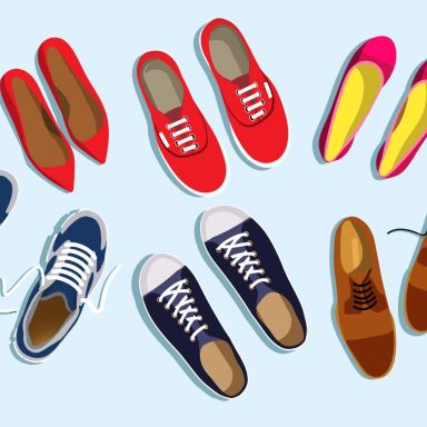 Illustratie van paren schoenen