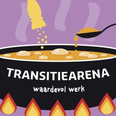 Illustratie van pan op het vuur