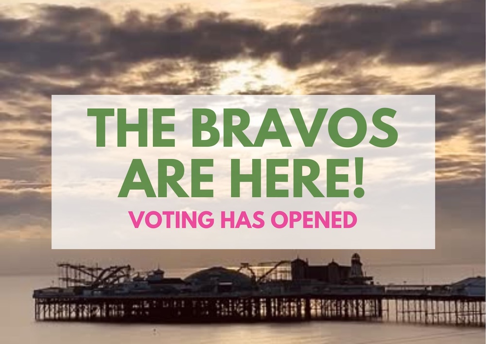 THE BRAVOS ARE HERE VOTING HAS OPENED
