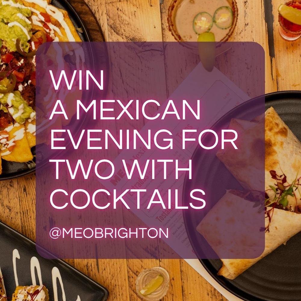 Win a mexican evening for two with cocktails