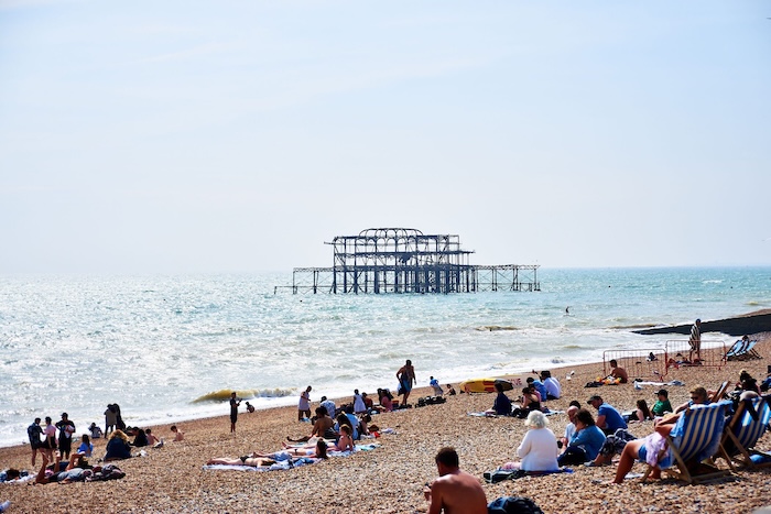 Brighton beach